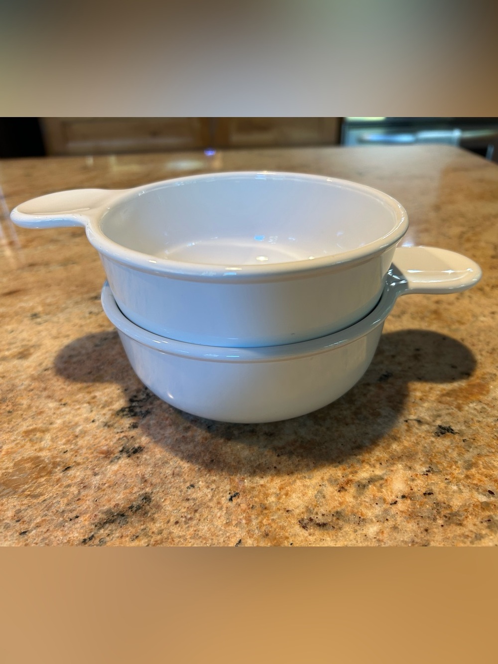 Corningware “Grab-It” Set of 2 White Bowls# 150-B 0.4L liter 15oz 1 pint